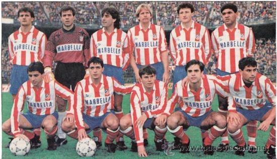 Coleccionismo deportivo: FOTO ATLETICO MADRID 91-92 - Foto 1