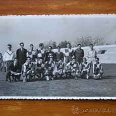 Coleccionismo deportivo: FOTOGRAFÍA ANTIGUA FÚTBOL, TAMAÑO POSTAL. CIUDAD UNIVERSITARIA. ANTOUCHA 6 - SEGOVIA 3. AÑO 1956