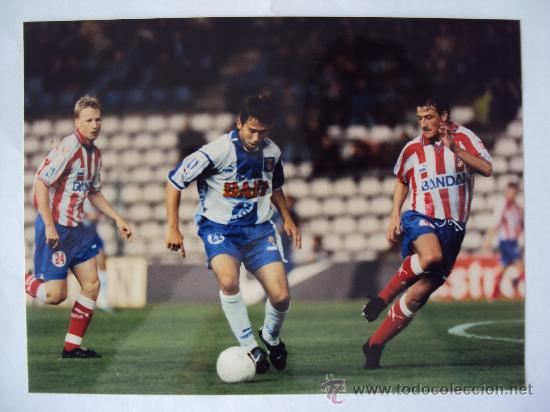Coleccionismo deportivo: RCD Espanyol - At. Madrid . T: 96-97 - Foto 1