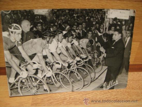 Sports collectibles: salida ciclista - fotografo villar  - 18 x 12