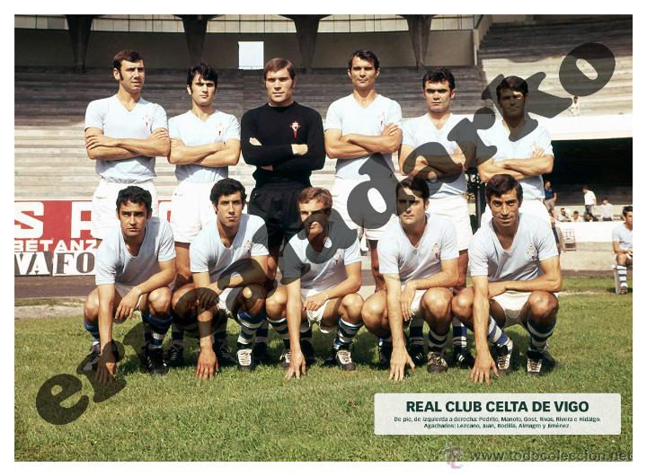 Collectionnisme sportif: FOTOGRAFIA 15x21 REAL CELTA DE VIGO 1970-71