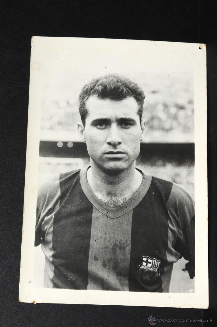 Collectionnisme sportif: TARJETA POSTAL FOTOGRAFIA C.F.BARCELONA CON BIOGRAFIA DEL JUGADOR SIGFRIDO GRACIA ROYO SIN CIRCULAR