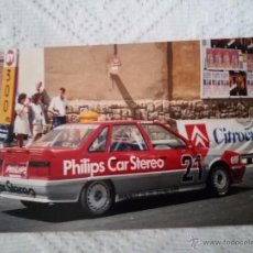 Coleccionismo deportivo: FOTO ANTIGUA DE COCHE DE CARRERAS AÑO 1988
