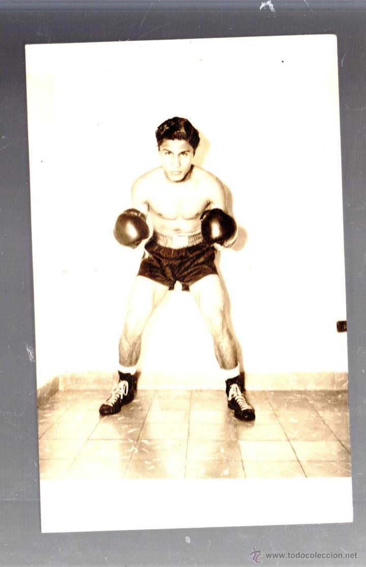 Collectionnisme sportif: FOTO POSTAL. CUBA. BOXEO. JESUS LAGO. 9 X 14CM.
