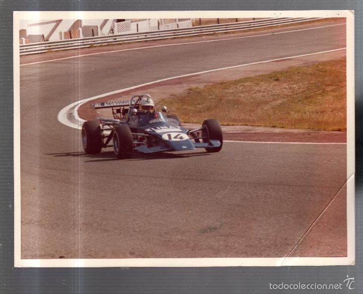 Sammelleidenschaft Sport: FOTOGRAFIA. CARRERA. CIRCUITO DEL JARAMA. 1975. MEDIDAS: 20 X 15CM. FOTO A.IBA&Ntilde;EZ