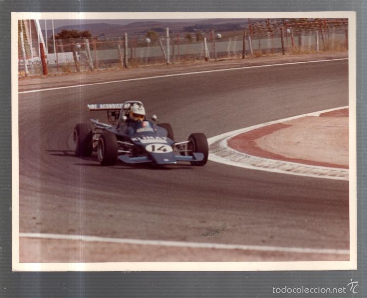 Sammelleidenschaft Sport: FOTOGRAFIA. CARRERA. CIRCUITO DEL JARAMA. 1975. MEDIDAS: 20 X 15CM. FOTO A.IBA&Ntilde;EZ