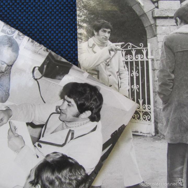 Collectionnisme sportif: 2 fotograf&iacute;as originales cotidianas del boxeador Urtain a&ntilde;os 60
