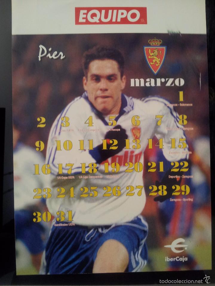 Collectionnisme sportif: CALENDARIO DIARIO EQUIPO MARZO PIER LUIGI CHERUBINO