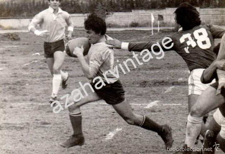 Collezionismo sportivo: SEVILLA, A&Ntilde;OS 70, RUGBY, PARTIDO SELECCIONES DE ASTURIAS Y SEVILLA, 170X120MM