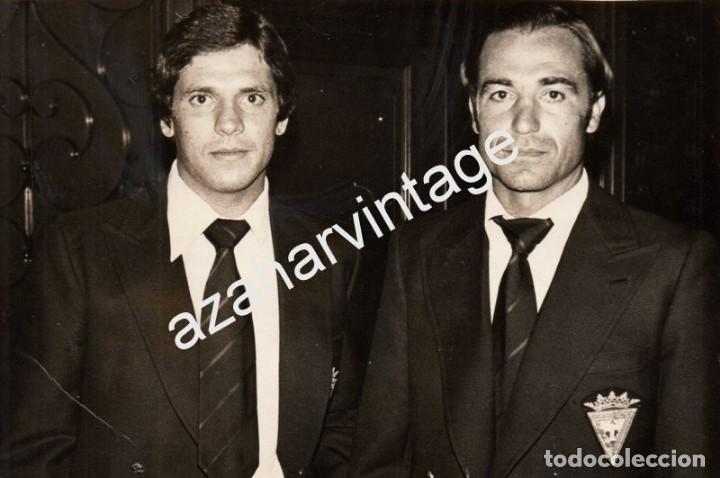 Coleccionismo deportivo: ANTIGUA FOTOGRAFIA DEL JUGADOR DEL CADIZ,C.F., QUINO, 178X128MM