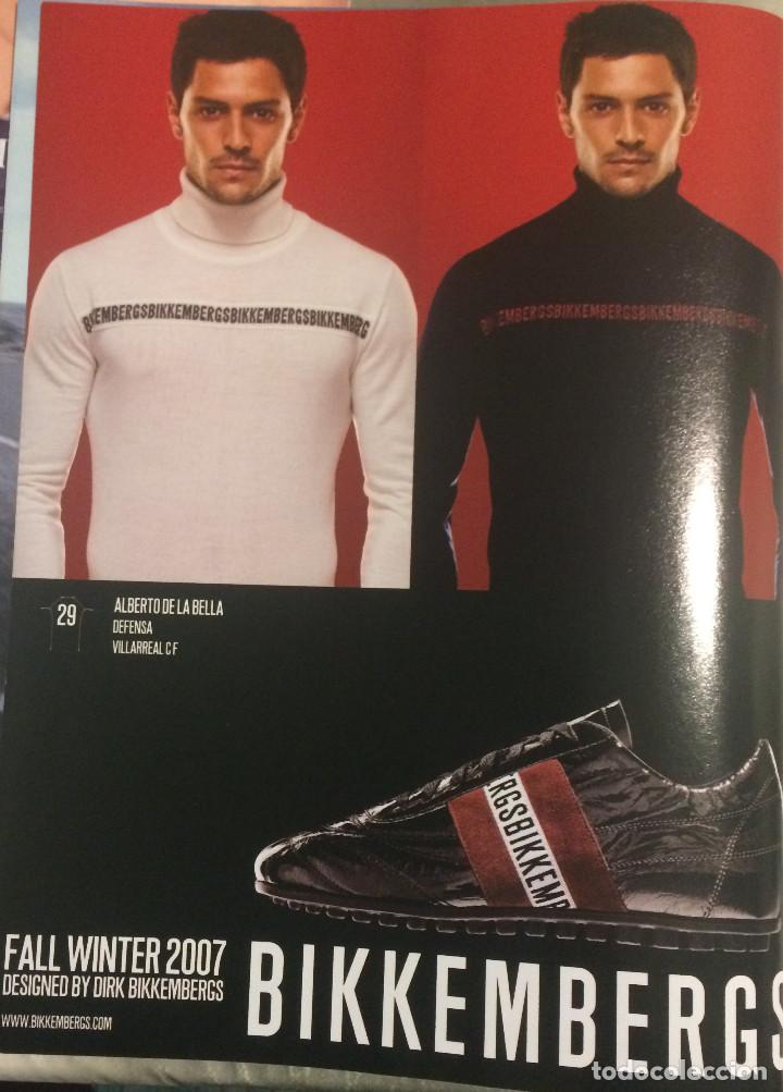 Coleccionismo deportivo: Publicidad de Bikkembergs, con el futbolista Alberto de la Bella. P&aacute;gina de revista. Nueva.