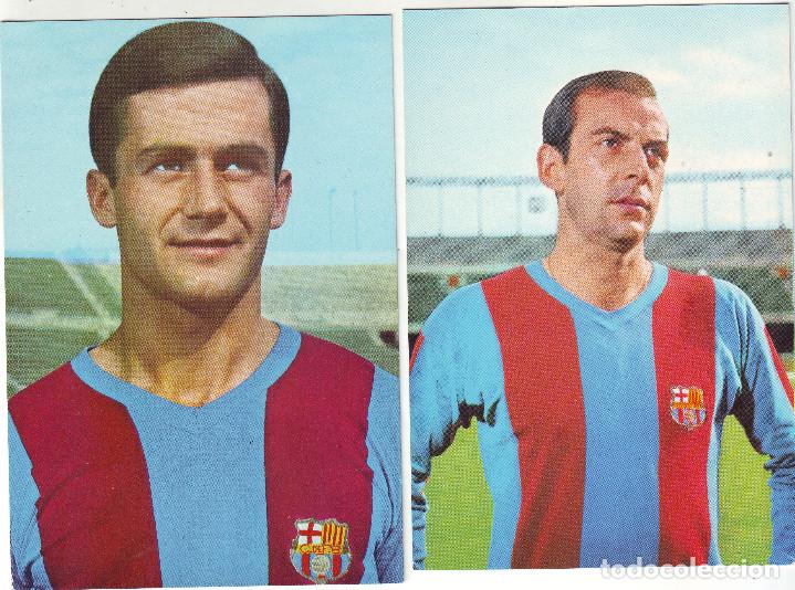 Coleccionismo deportivo: DOS POSTALES DEL BARCELONA TORRES Y PEREDA - Foto 1