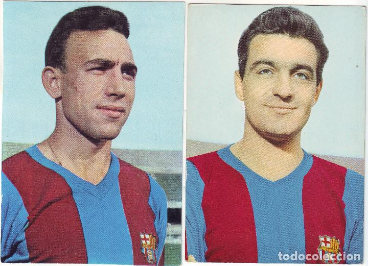 Coleccionismo deportivo: DOS POSTALES DEL BARCELONA RIF&Eacute; Y VERGES - Foto 1