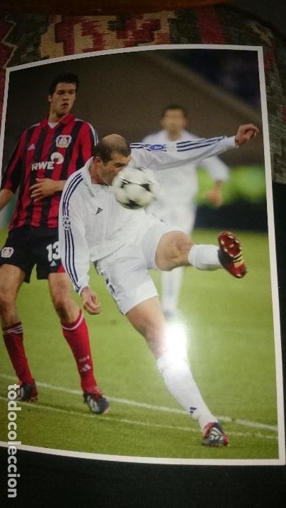 Coleccionismo deportivo: lamina zidane - Foto 1
