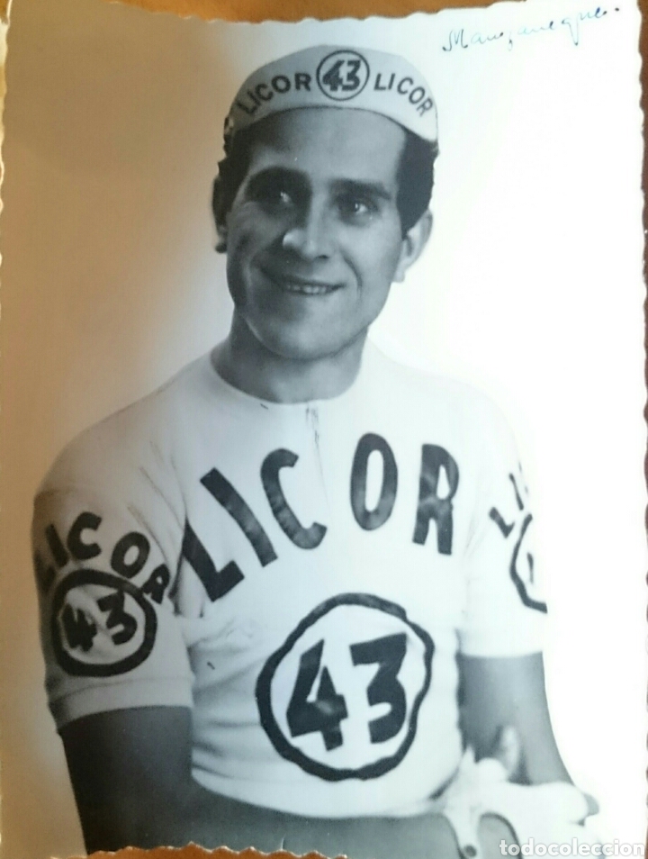 Colecionismo desportivo: Foto de ciclista,equipo licor 43,a&ntilde;os sesenta,original, manzaneque