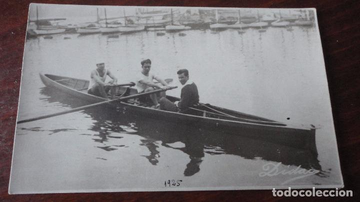 Collectionnisme sportif: ANTIGUA FOTOGRAFIA. 2&ordm; PREMIO COPA INTERCLUB. CATEGORIA LIBRE.REMO 1925
