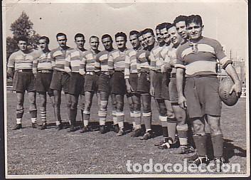 Sports collectibles: FOTOGRAFIA EQUIPO DE RUGBY