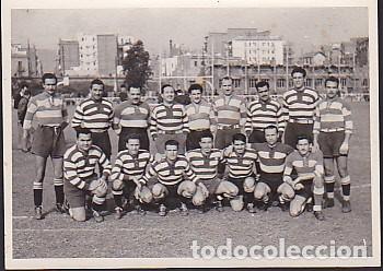 Coleccionismo deportivo: FOTOGRAFIA EQUIPO DE RUGBY - Foto 1