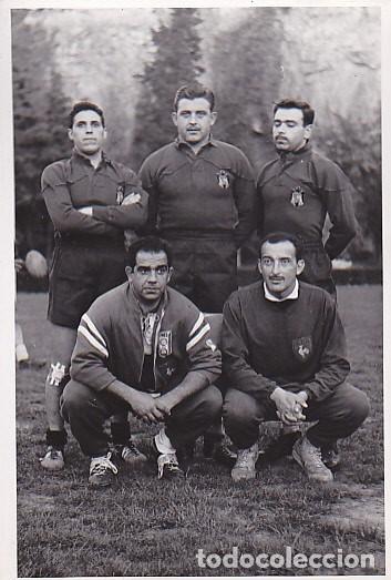 Sports collectibles: FOTOGRAFIA EQUIPO DE RUGBY MIEMBROS SELECCION NACIONAL