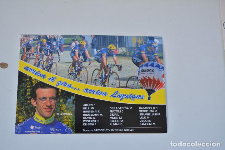 Coleccionismo deportivo: FOTO DE MARCO DELLA VEDOVA (CICLISMO) LIQUIGAS