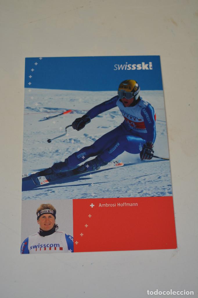 Coleccionismo deportivo: FOTO DE AMBROSI HOFFMANN /ESQUI) SUIZA