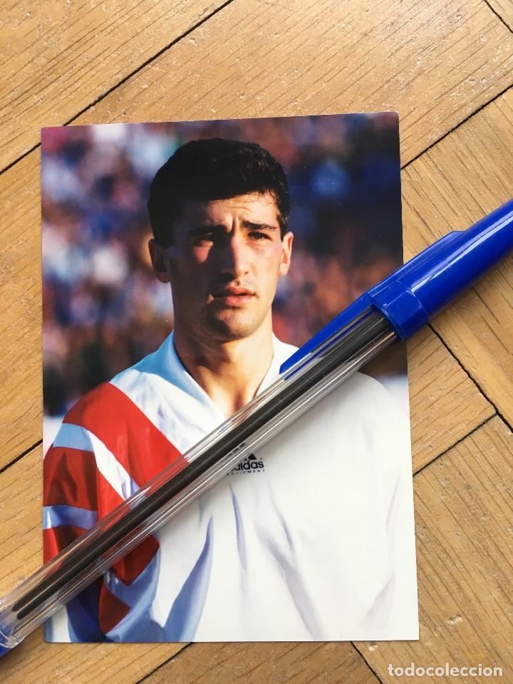 Sports collectibles: R24089 FOTO FOTOGRAFIA ORIGINAL FUTBOL BULGARIA EMIL KREMENLIEV USA 1994