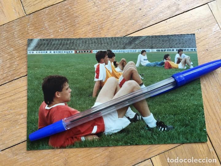 Coleccionismo deportivo: R24083 FOTO FOTOGRAFIA DE PRENSA FUTBOL BULGARIA IVELIN PENEV SLAVIA SOFIA 1991 1992