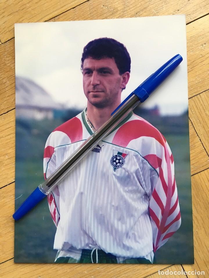 Sammelleidenschaft Sport: R24103 FOTO FOTOGRAFIA ORIGINAL FUTBOL BULGARIA MIJTORSKY