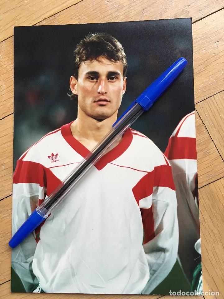 Sammelleidenschaft Sport: R24098 FOTO FOTOGRAFIA ORIGINAL FUTBOL BULGARIA GEORGI DONKOV LEVSKI 1991 1992