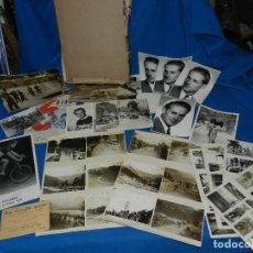 Coleccionismo deportivo: (M) LOTE DE FOTOGRAFIAS Y RECORTES DEL CICLISTA PIERRE GALLIEN - LOUIS MINARDI , TOUR DE FRANCE 1939