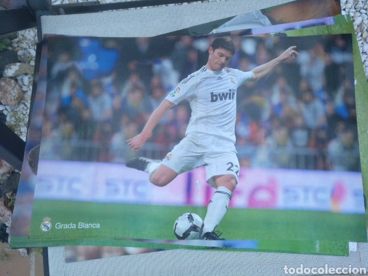 Coleccionismo deportivo: Real madrid poster alonso - Foto 1