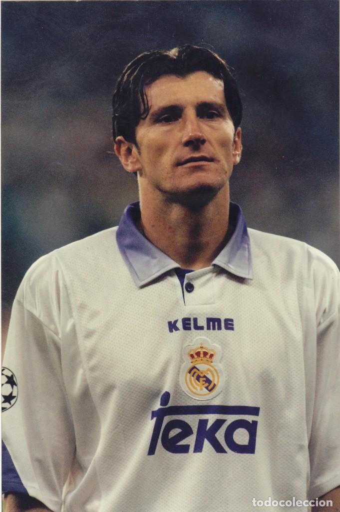 Coleccionismo deportivo: FOTOGRAFIA SUKER.REAL MADRID. - Foto 1