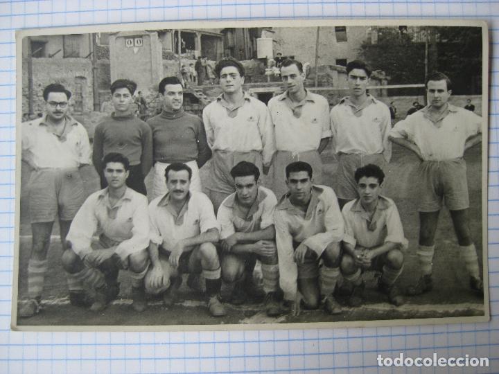 Collectionnisme sportif: FOTOGRAF&Iacute;A EQUIPO DE FUTBOL SIN IDENTIFICAR