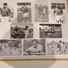 Coleccionismo deportivo: LOTE 9 FOTOGRAFIAS FUTBOL BURGOS C.F. AGENCIA DE PRENSA. PRINCIPIOS AÑOS 90.