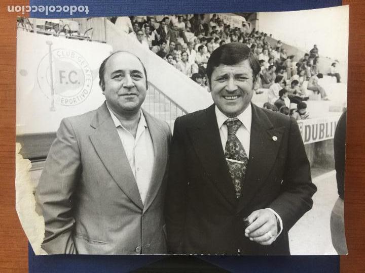 Sports collectibles: FOTOGRAFIA MANUEL SARMIENTO EN EL F. C. GETAFE.