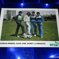 Coleccionismo deportivo: FOTOGRAFIA PROMOCIONAL PUMA / GARCIA REMON - JUAN JOSE - BONET - CAMACHO