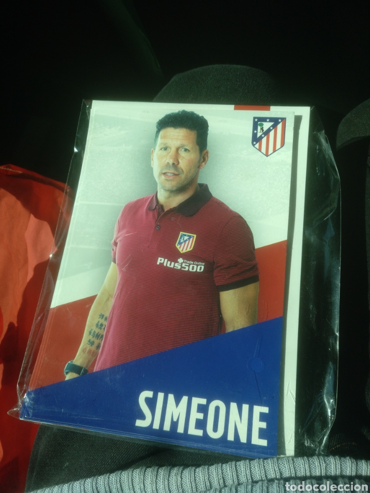 Coleccionismo deportivo: diego pablo simeone tarjeta - Foto 1