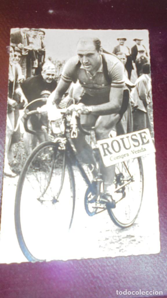 Coleccionismo deportivo: CICLISMO - ANTIGUA FOTOGRAFIA DEL CICLISTA MIQUEL POBLET - PHOTO. MIROIR SPRINT