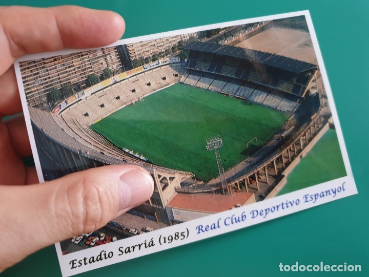 Sammelleidenschaft Sport: ESTADIO SARRI&Aacute; - ESPANYOL - FOTOGRAF&Iacute;A EN BRILLO DE 10 X 15 (NUEVA)