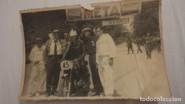 Coleccionismo deportivo: ANTIGUA FOTOGRAFIA.COMPETICION.MOTOS.MONTESA FOTO MANUEL FERNANDEZ.SEVILLA A&Ntilde;OS 50?