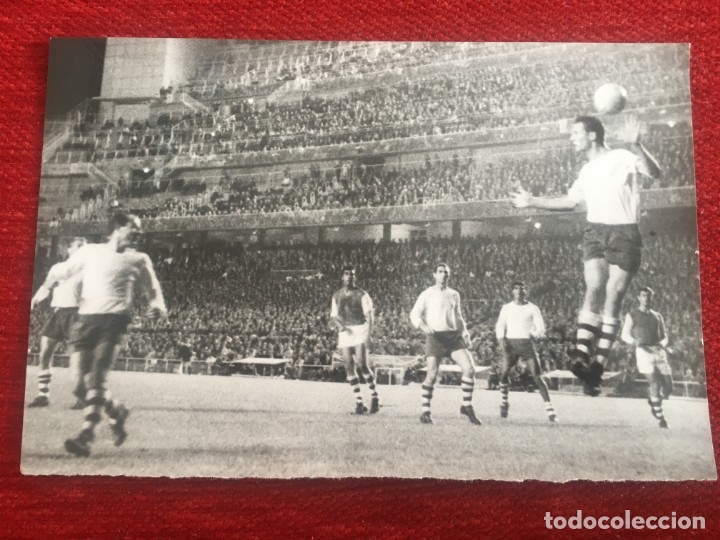 Sammelleidenschaft Sport: R6781 FOTO FOTOGRAFIA DE PRENSA BODAS DE ORO FEDERACION CASTELLANA 4-0 ANDALUZA (20-10-1963)