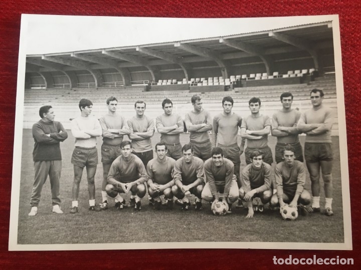 Sammelleidenschaft Sport: R6782 FOTO FOTOGRAFIA DE PRENSA EQUIPO PLUS ULTRA TEMPORADA 1968 1969