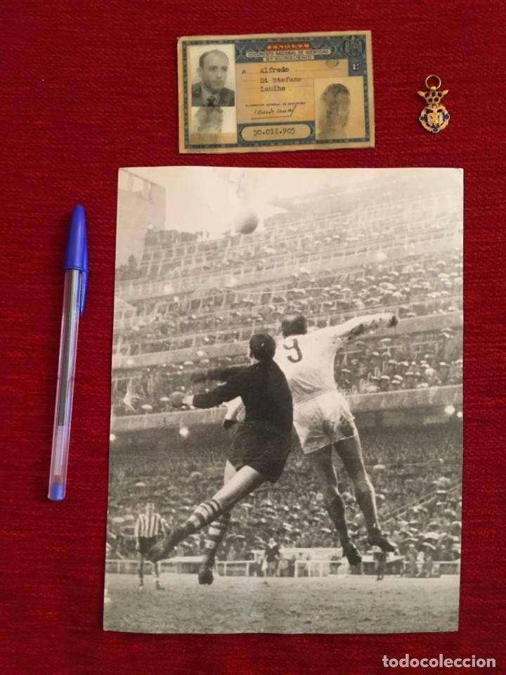 Coleccionismo deportivo: F151 FOTO FOTOGRAFIA ORIGINAL DE PRENSA REAL MADRID DI STEFANO