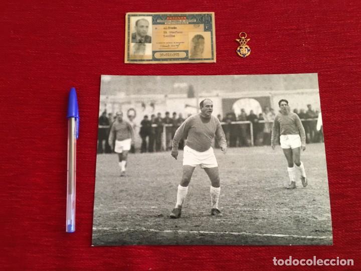 Collectionnisme sportif: F160 FOTO FOTOGRAFIA ORIGINAL DE PRENSA DI STEFANO REAL MADRID ESPANYOL