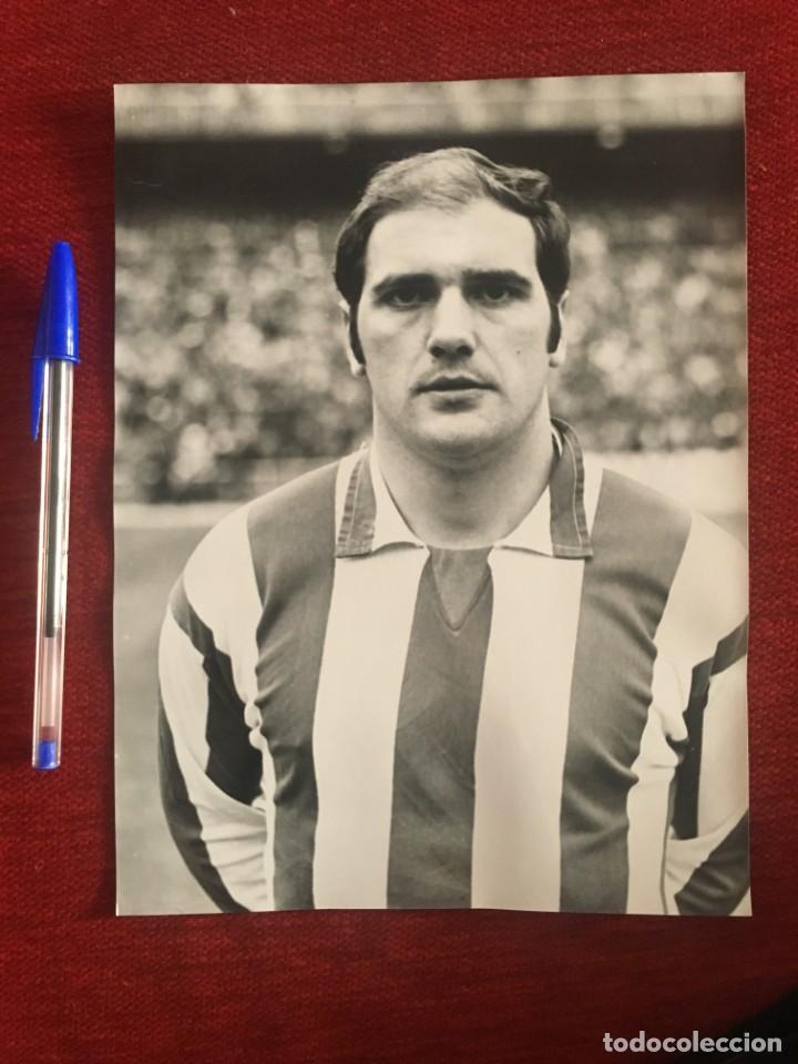 Colecionismo desportivo: F541 FOTO FOTOGRAFIA ORIGINAL DE PRENSA JUGADOR SPORTING GIJON VALDES