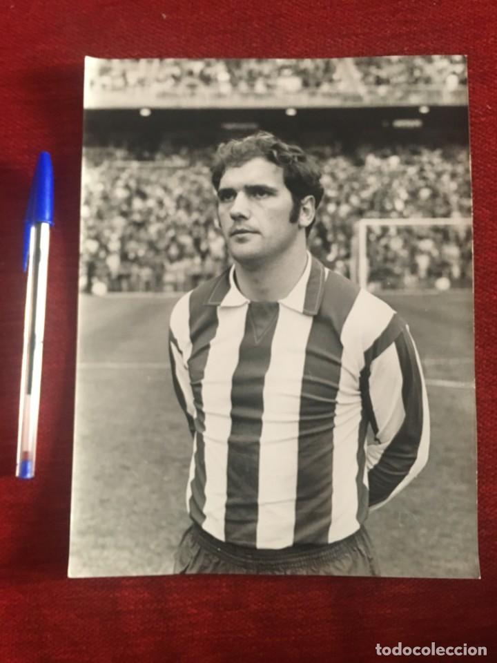 Colecionismo desportivo: F544 FOTO FOTOGRAFIA ORIGINAL DE PRENSA JUGADOR SPORTING GIJON VALDES
