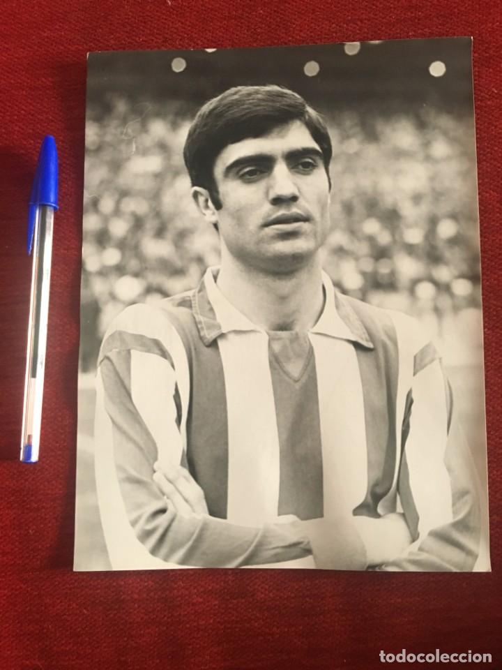 Colecionismo desportivo: F547 FOTO FOTOGRAFIA ORIGINAL DE PRENSA JUGADOR SPORTING GIJON FABIAN