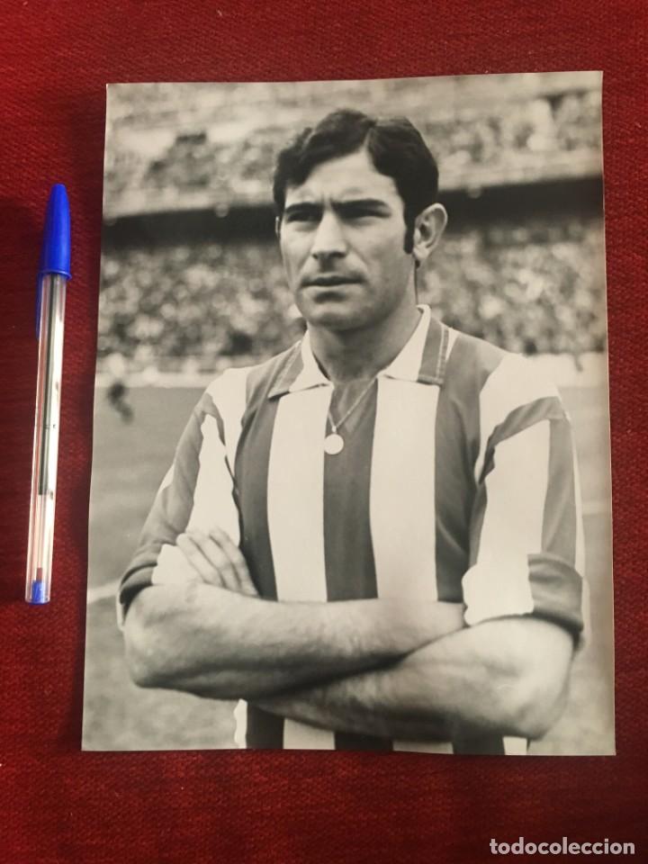 Colecionismo desportivo: F550 FOTO FOTOGRAFIA ORIGINAL DE PRENSA JUGADOR SPORTING GIJON PASCUAL