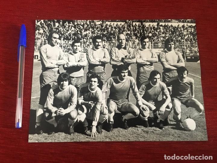 Sammelleidenschaft Sport: F929 FOTO FOTOGRAFIA ORIGINAL DE PRENSA COPA RAYO VALLECANO 2-1 ALMANSA (16-11-1977) ONCE ALINEACION