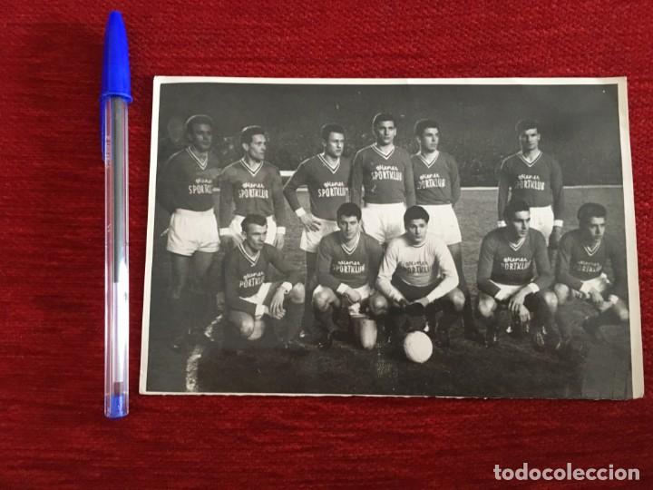 Collectionnisme sportif: R7690 FOTO FOTOGRAFIA ORIGINAL PRENSA ONCE ALINEACION WIENER AUSTRIA